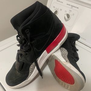 Jordan Legacy 312 Suede Hi Top Sneaker Shoe AV3922-060 Sz 10